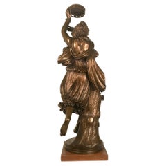 J-B Clesinger "Zingara, Danseuse Napolitaine" Periodo Bronzo.