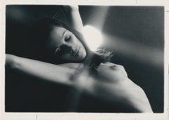 Nude, Woman, Posing, Black and White Photography, 18, 9 x 15, 3 cm