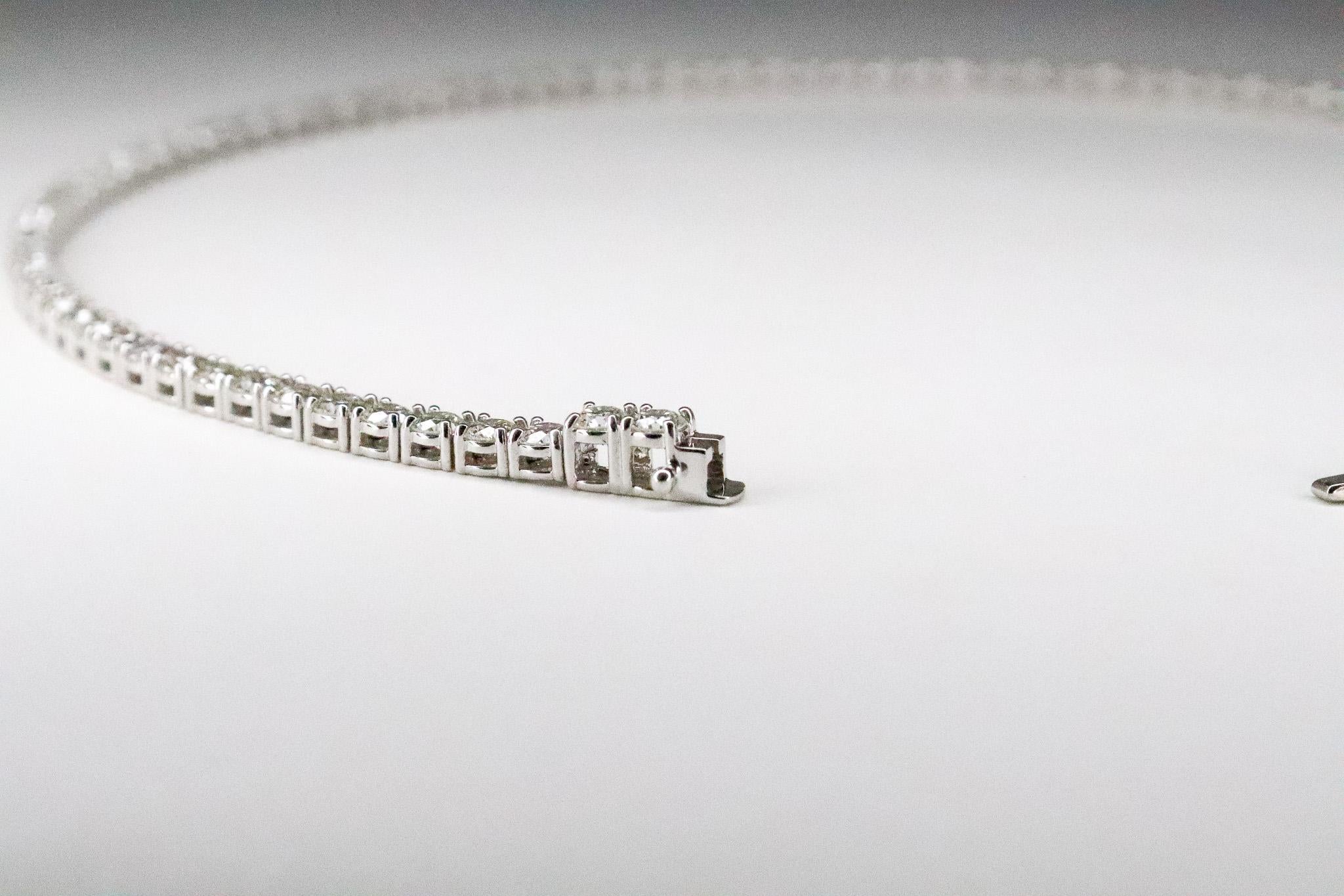 Contemporary J. Birnbach 16.38 Carat Diamond Tennis Necklace