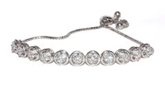 J. Birnbach 1,67 Karat Gesamtdiamant Bolo-Armband