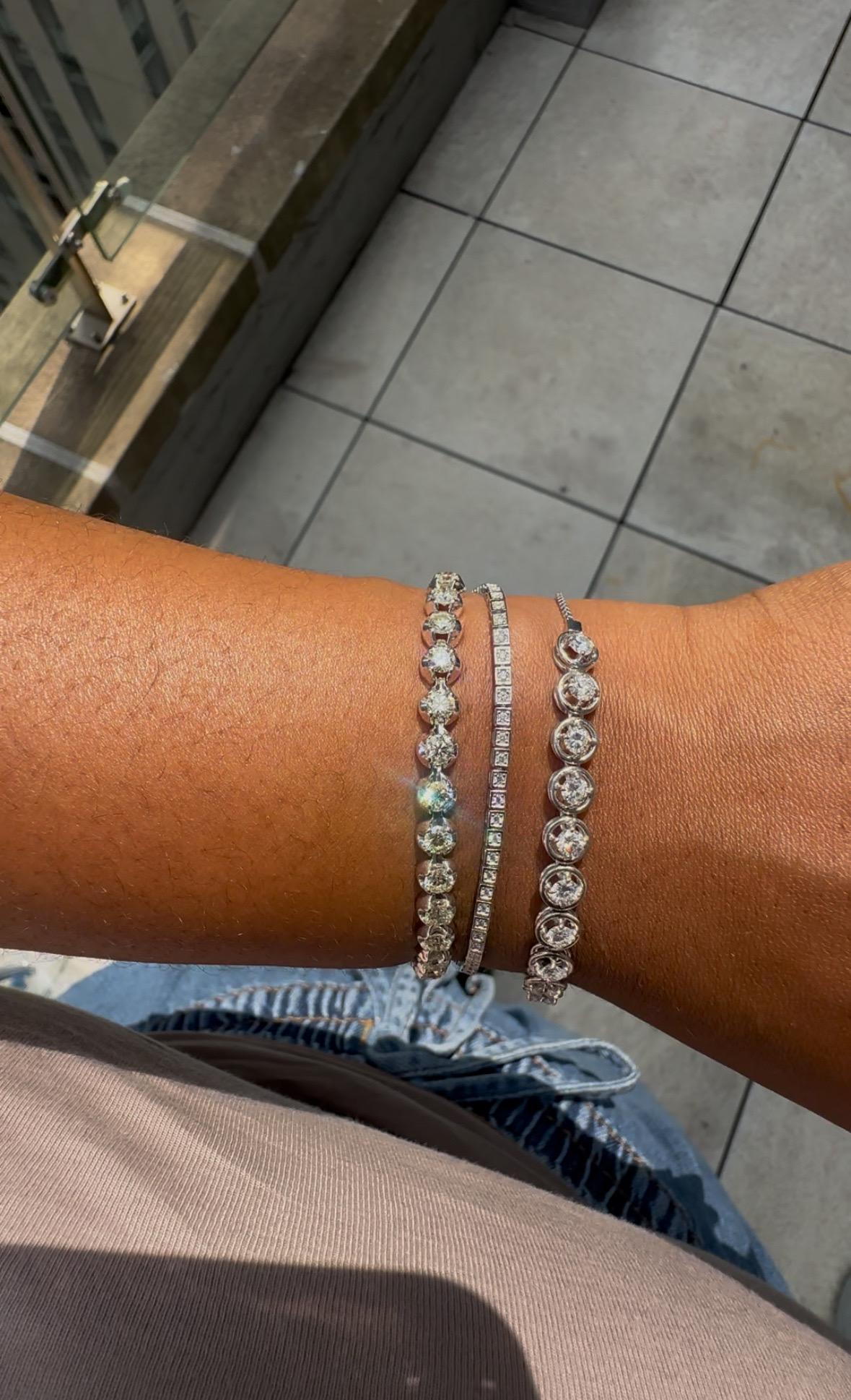 J. Birnbach Bracciale Bolo con diamanti da 1,67 carati totali 2