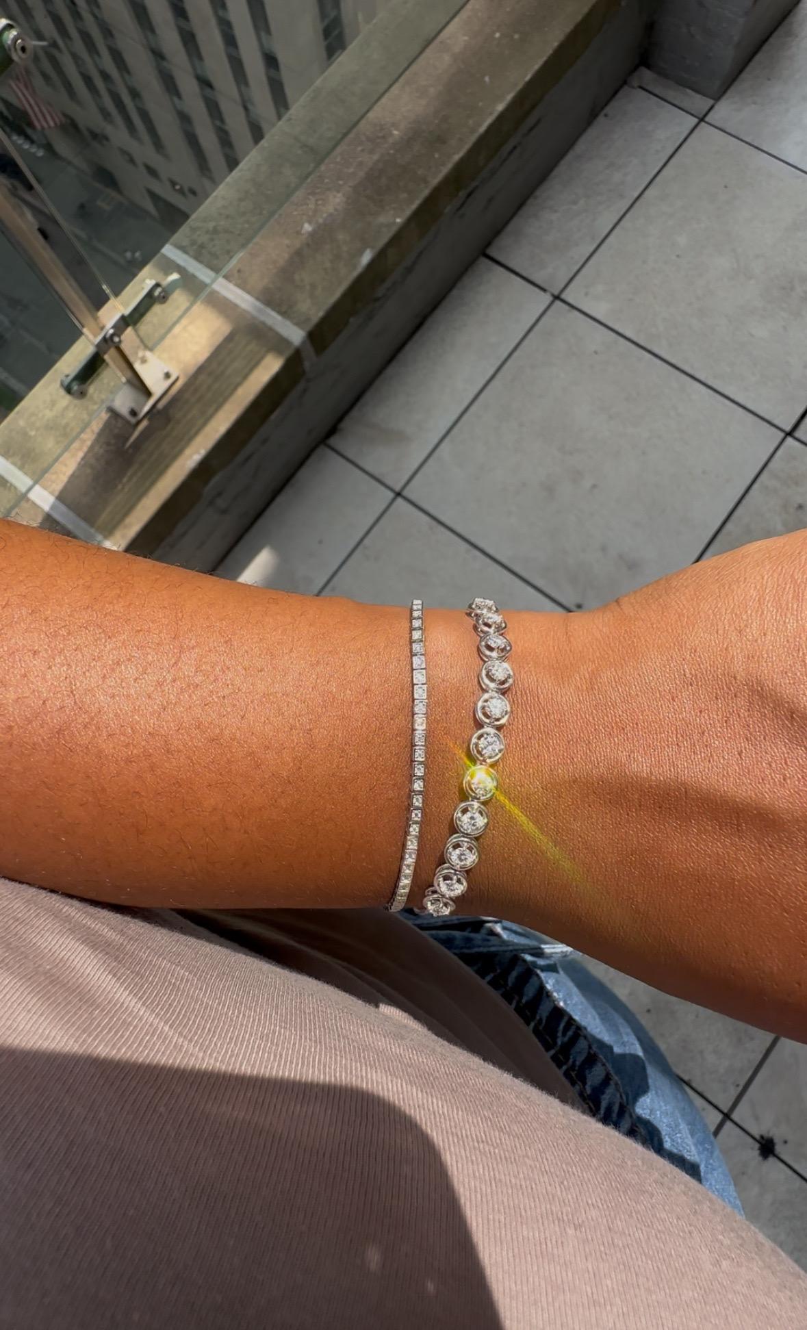 J. Birnbach Bracciale Bolo con diamanti da 1,67 carati totali 3