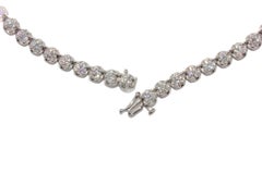 J. Birnbach 28.46 Carat Total Round Brilliant Diamond Tennis Necklace