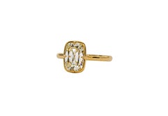 J. Birnbach GIA 2,13 Karat GIA X VS2 Solitärring mit länglichem Kissen-Schliff-Diamant
