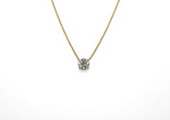 J. Birnbach GIA 2,29 quilates L VS2 Diamante redondo talla brillante Colgante solitario