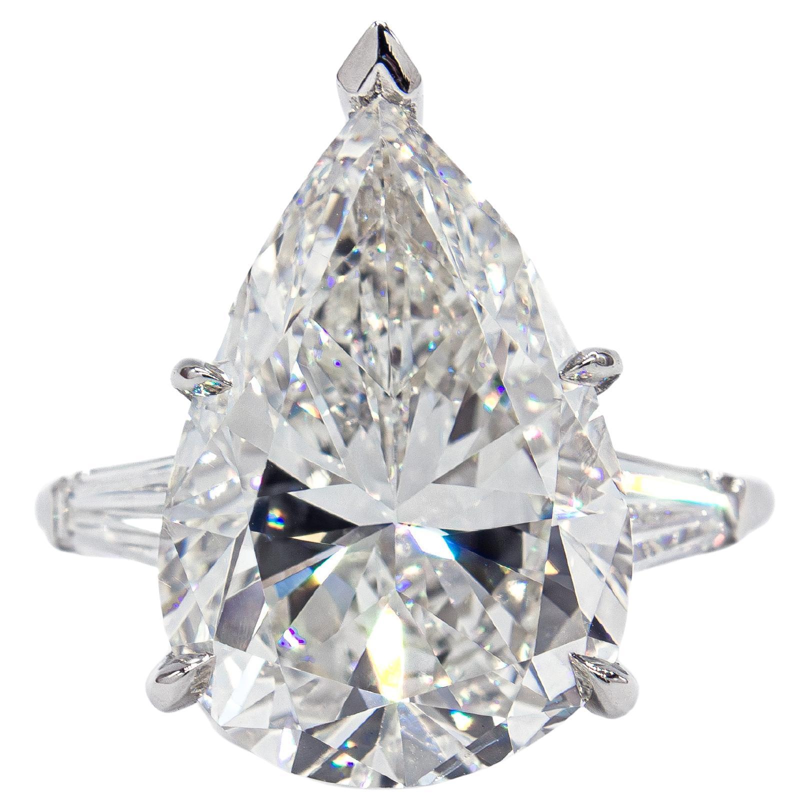 J. Birnbach Three-Stone Rings