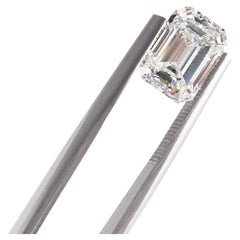 J. Birnbach GIA Certified 2.03 Carat Emerald Cut Diamond