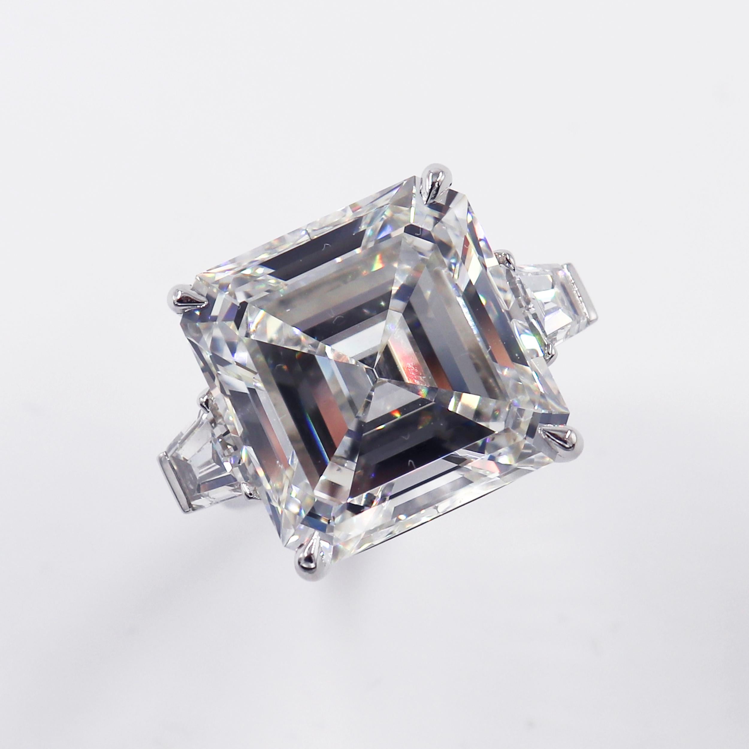 ascher cut diamond rings