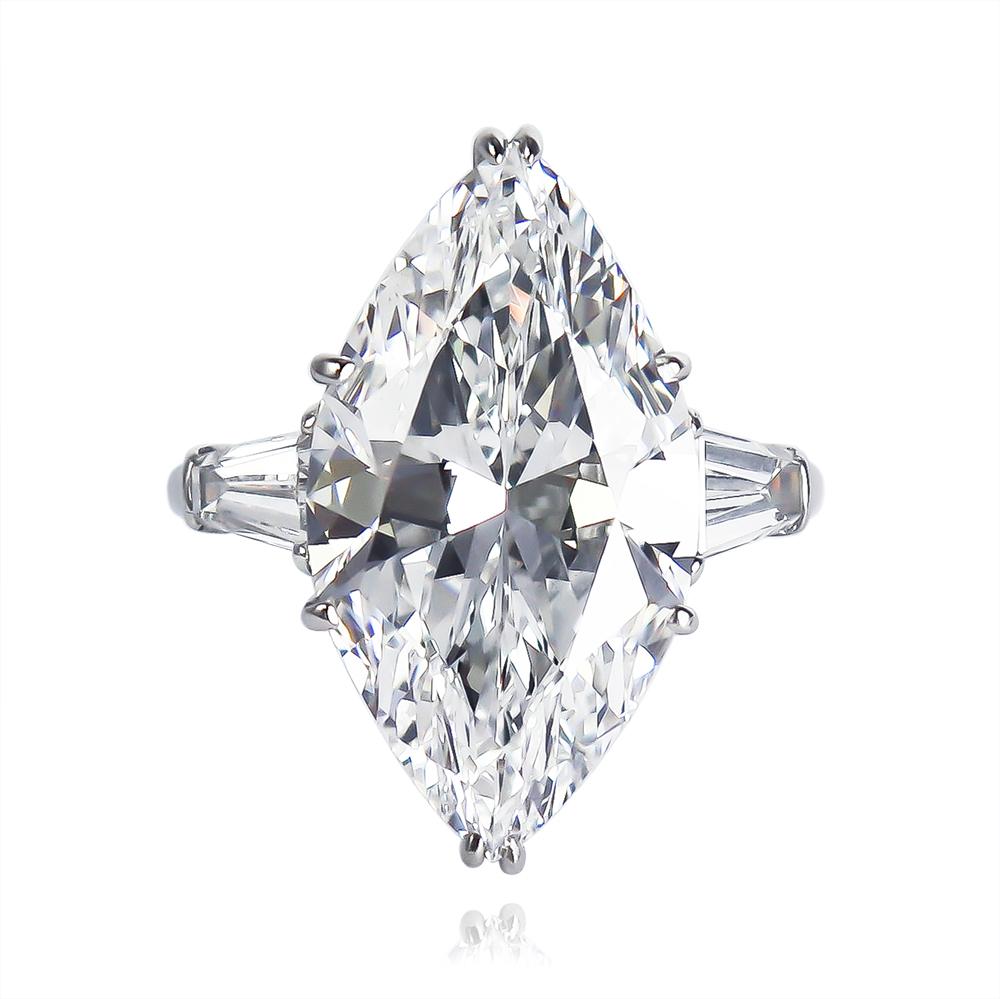 This magnificent diamond from the J. Birnbach vault is a rare and important piece that's perfect for any connoisseur's collection. The GIA certified 8.33 carat marquise is D color and Internally Flawless, the highest color and clarity grades