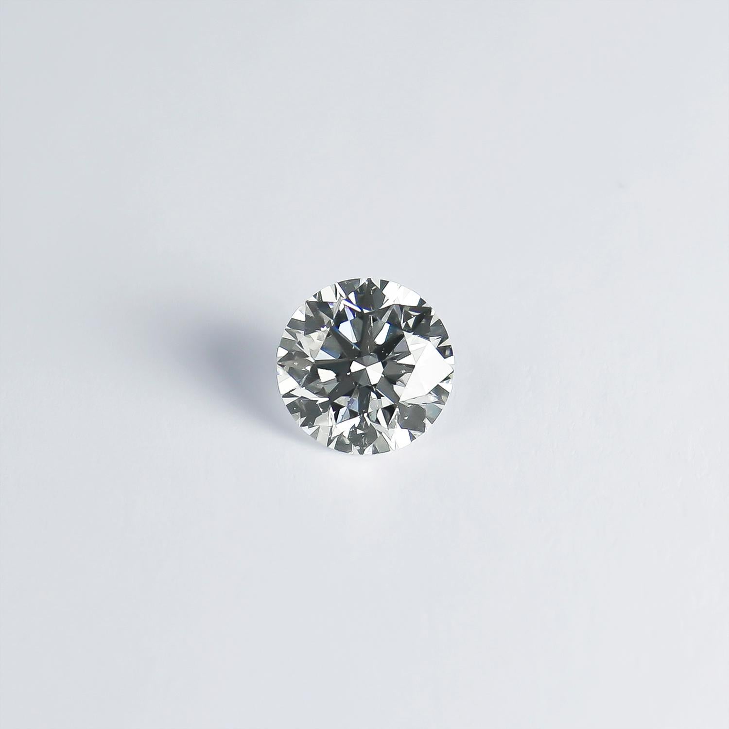 J. Birnbach Loser GIA-zertifizierter 3,25 Karat D SI1 Diamant im runden Brillantschliff (Zeitgenössisch) im Angebot