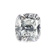 J. Birnbach Loose GIA Certified 6.71 Carat H VS2 Cushion Brilliant Cut Diamond
