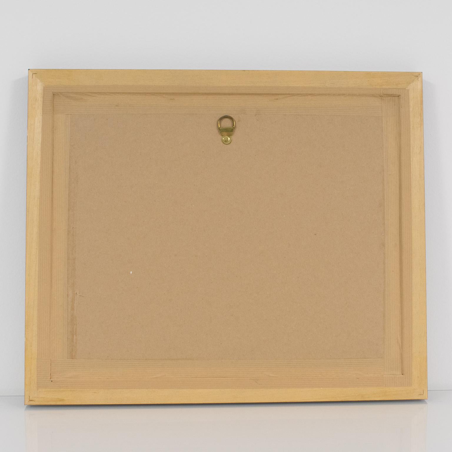 Mid-Century-Modern Still-Leben Exotische Fische Gouache-Gemälde von J. Blot im Angebot 10