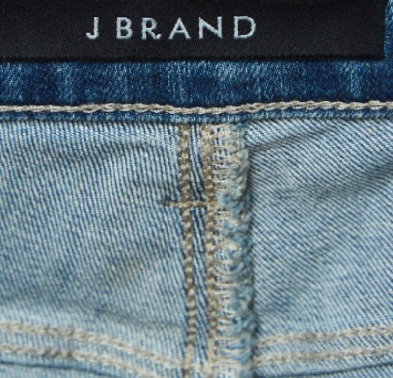 Vaqueros pitillo lavados azules J Brand M Cintura 29 en venta 1