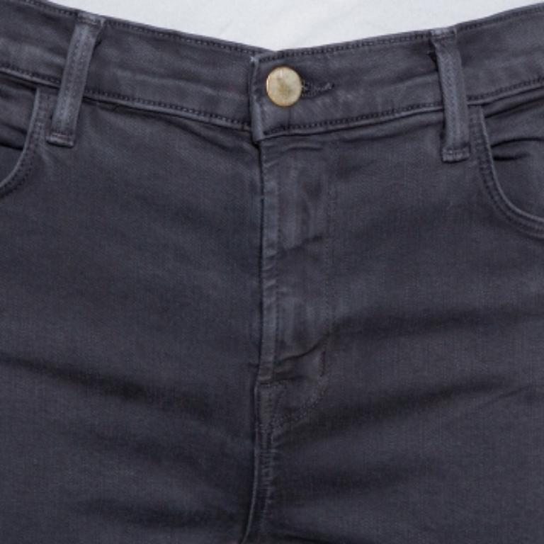 J Brand Dement Black Denim Distressed Alana Jeans M For Sale 3