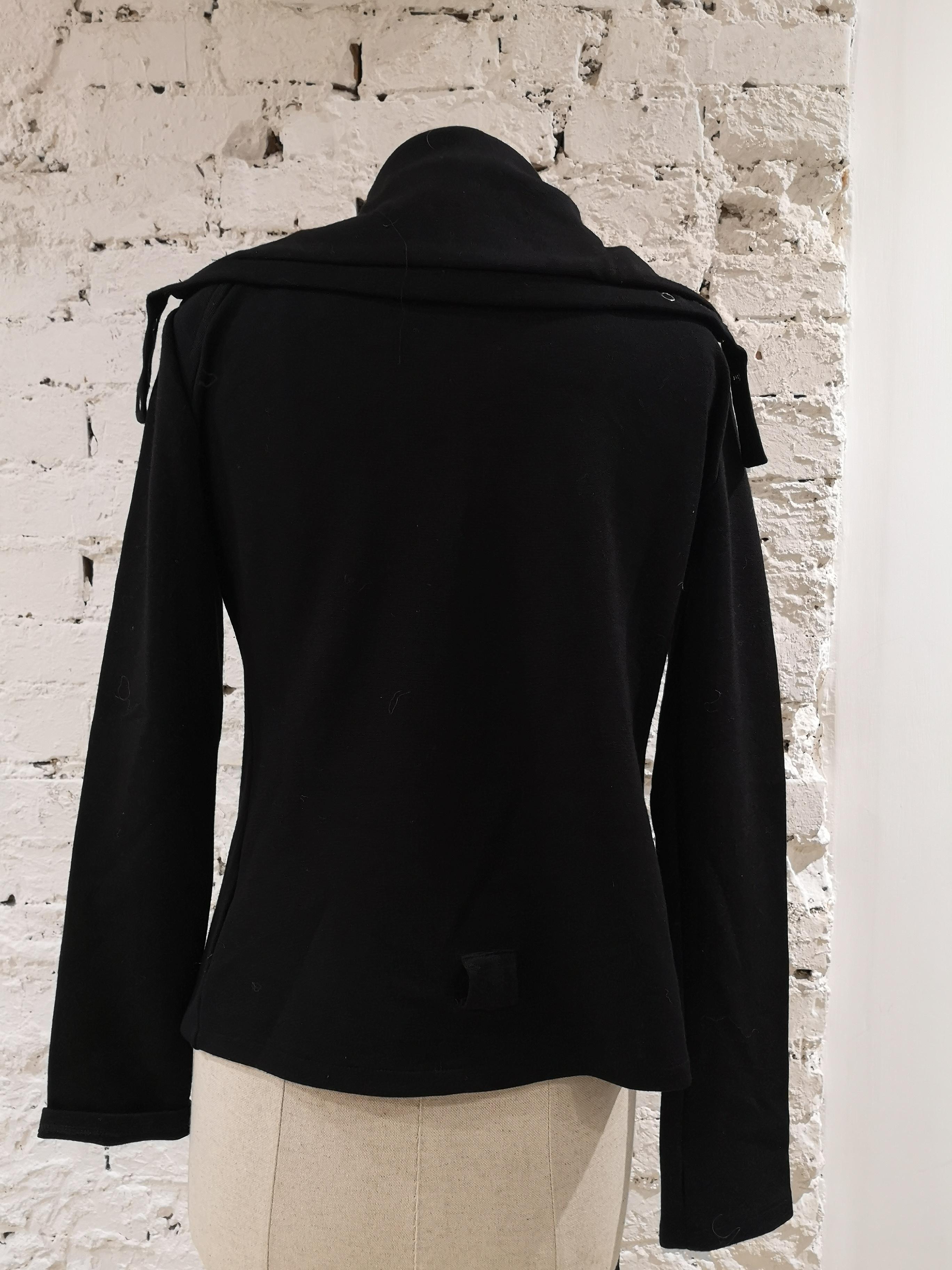 J. C. de Castelbajac black jacket In Excellent Condition For Sale In Capri, IT