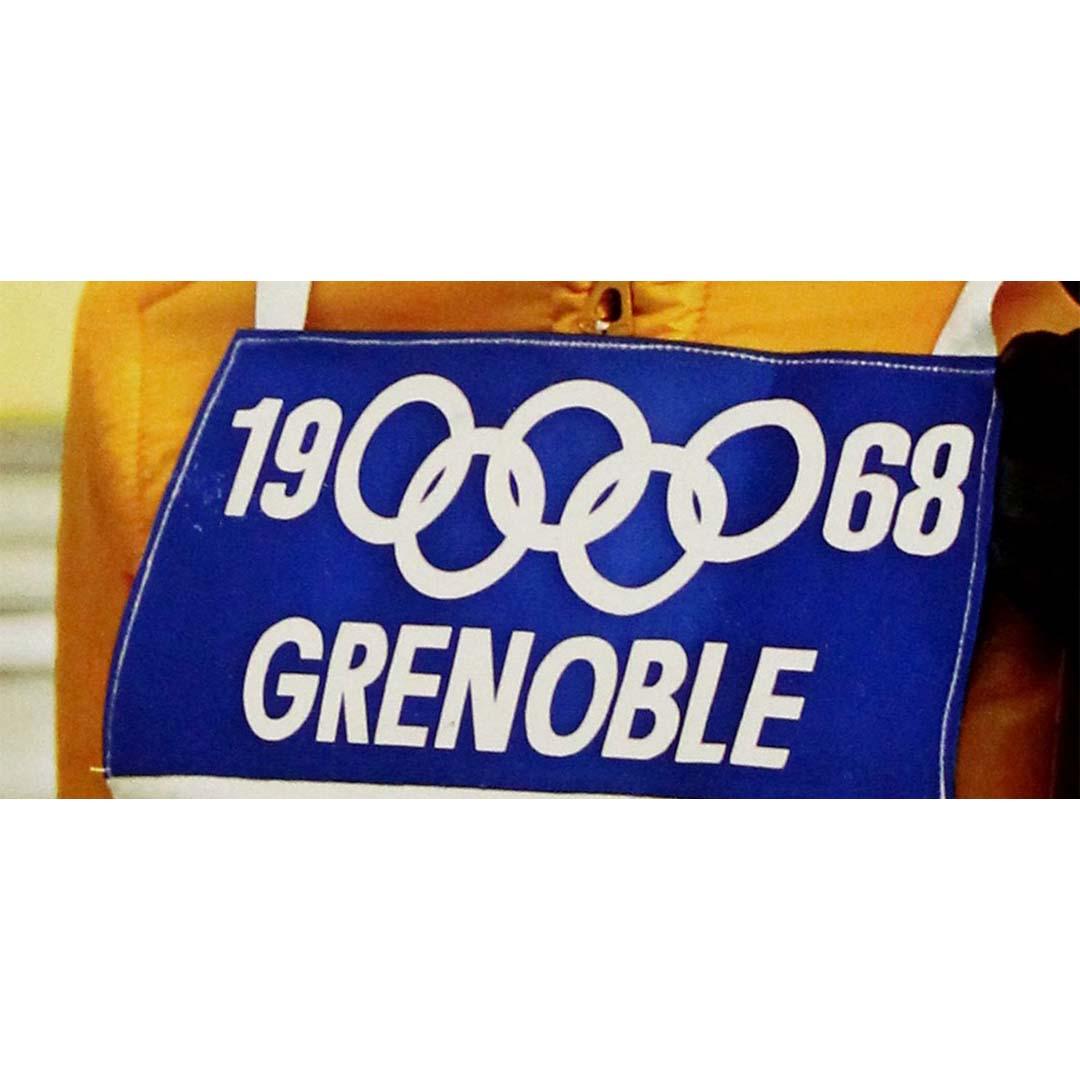 1968 original exhibition poster for the 10th Winter Olympic Games in Grenoble For Sale 1