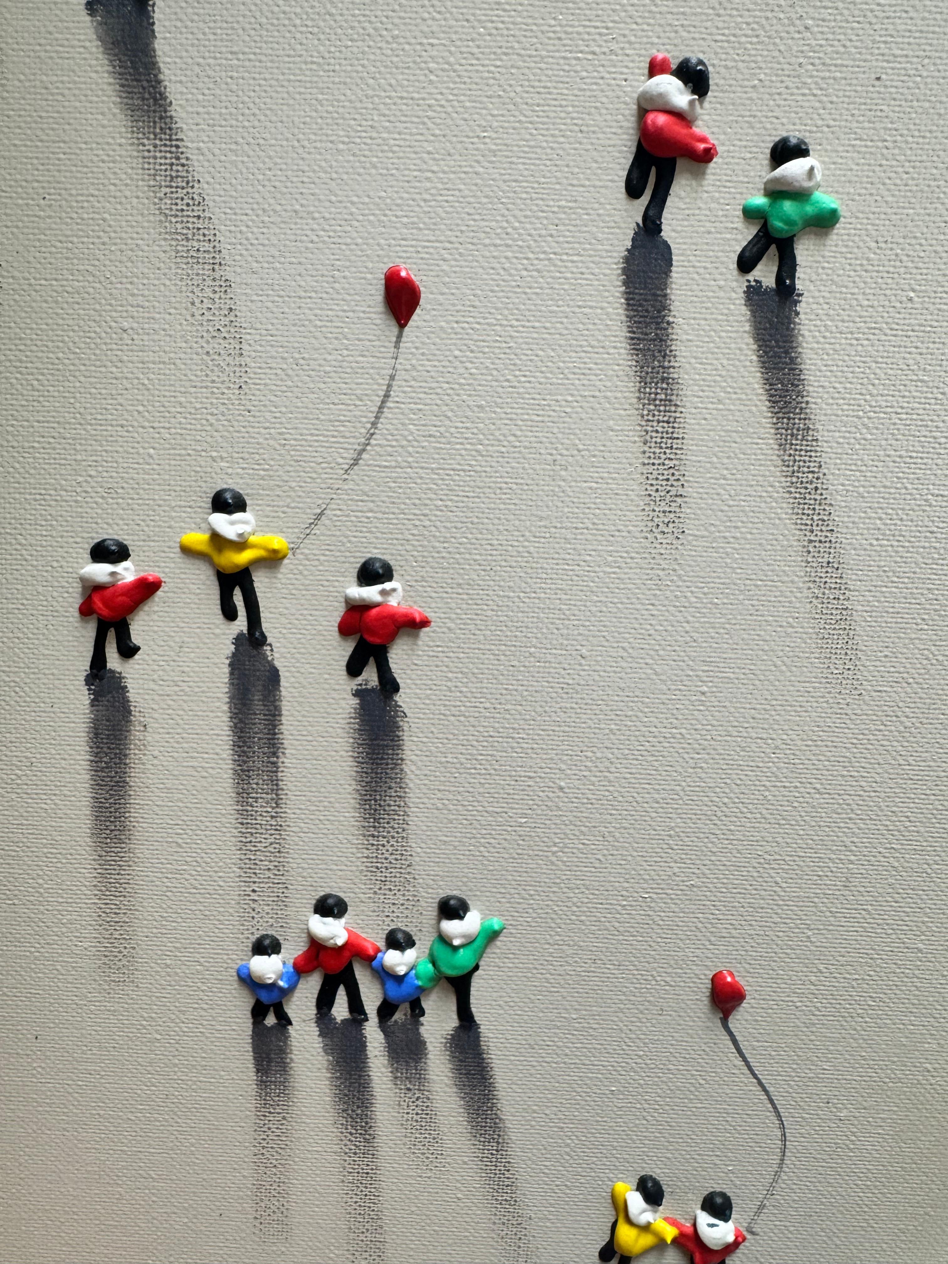 Family Time at the Coast - Pop Art Painting by J. C. Morey