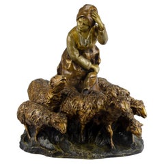 J. Chaleignon Bronze Sculpture