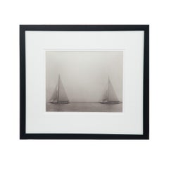 J class K3 (shamrock) and k2 racing in light airs by Kirk and sons