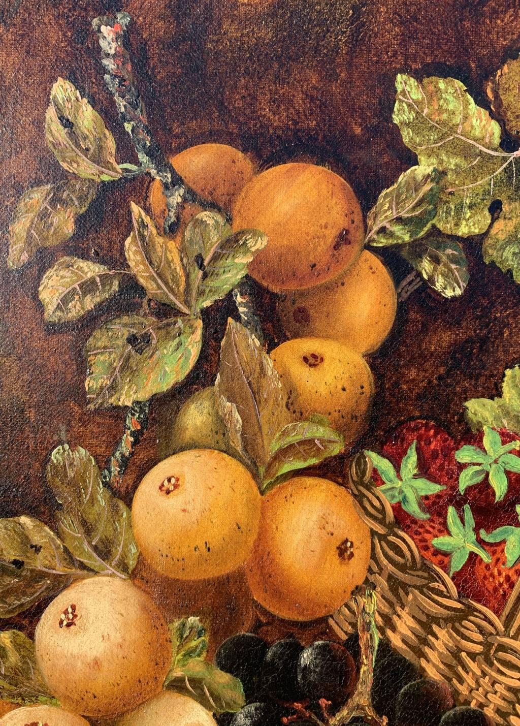 J. Clays (British painter) - 19th century Still Life painting - Fruits For Sale 3