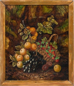 J. Clays (pintor británico) - Siglo XIX Pintura de bodegones - Frutas