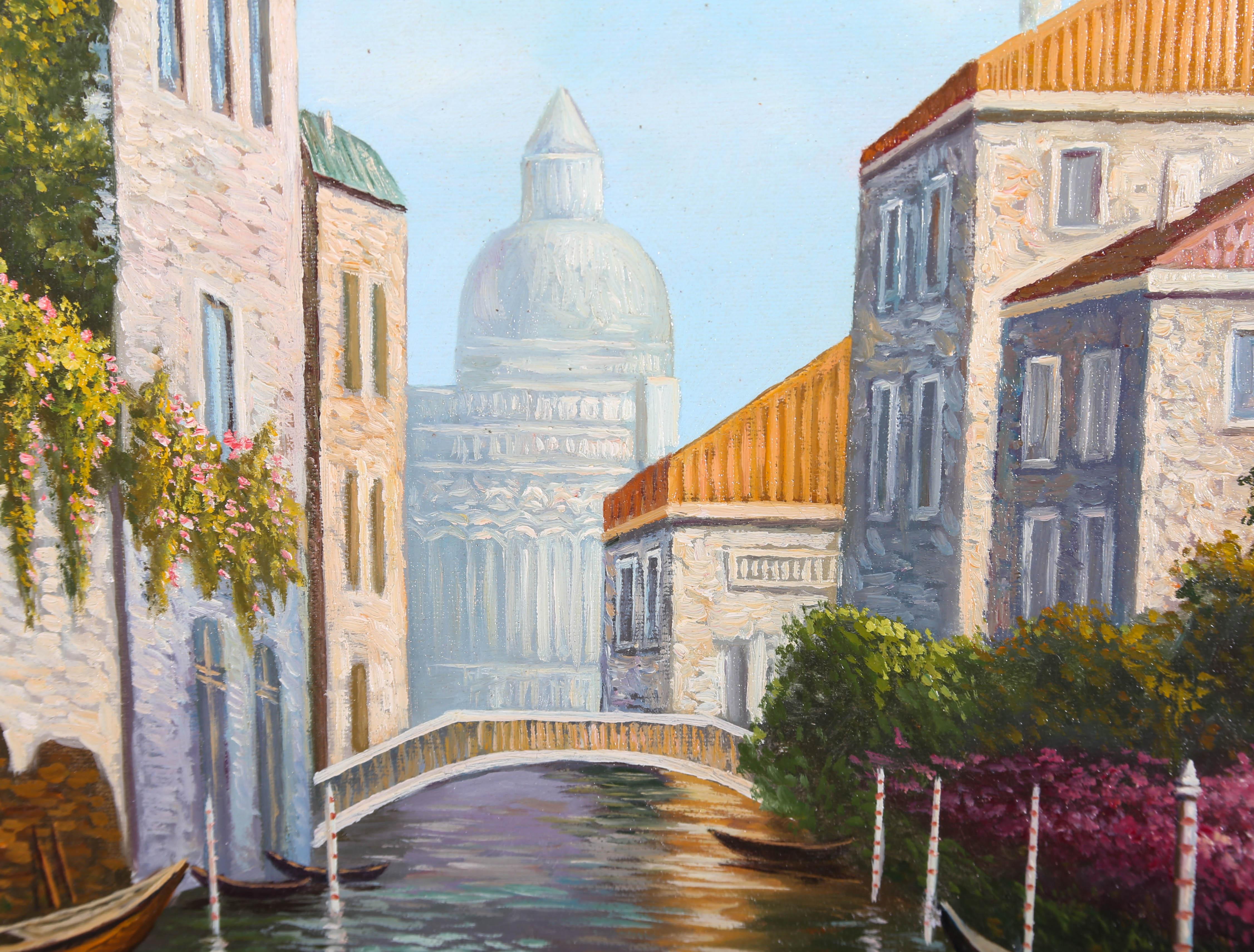 J. Coleman - Olio del XX secolo, Venezia in estate 3