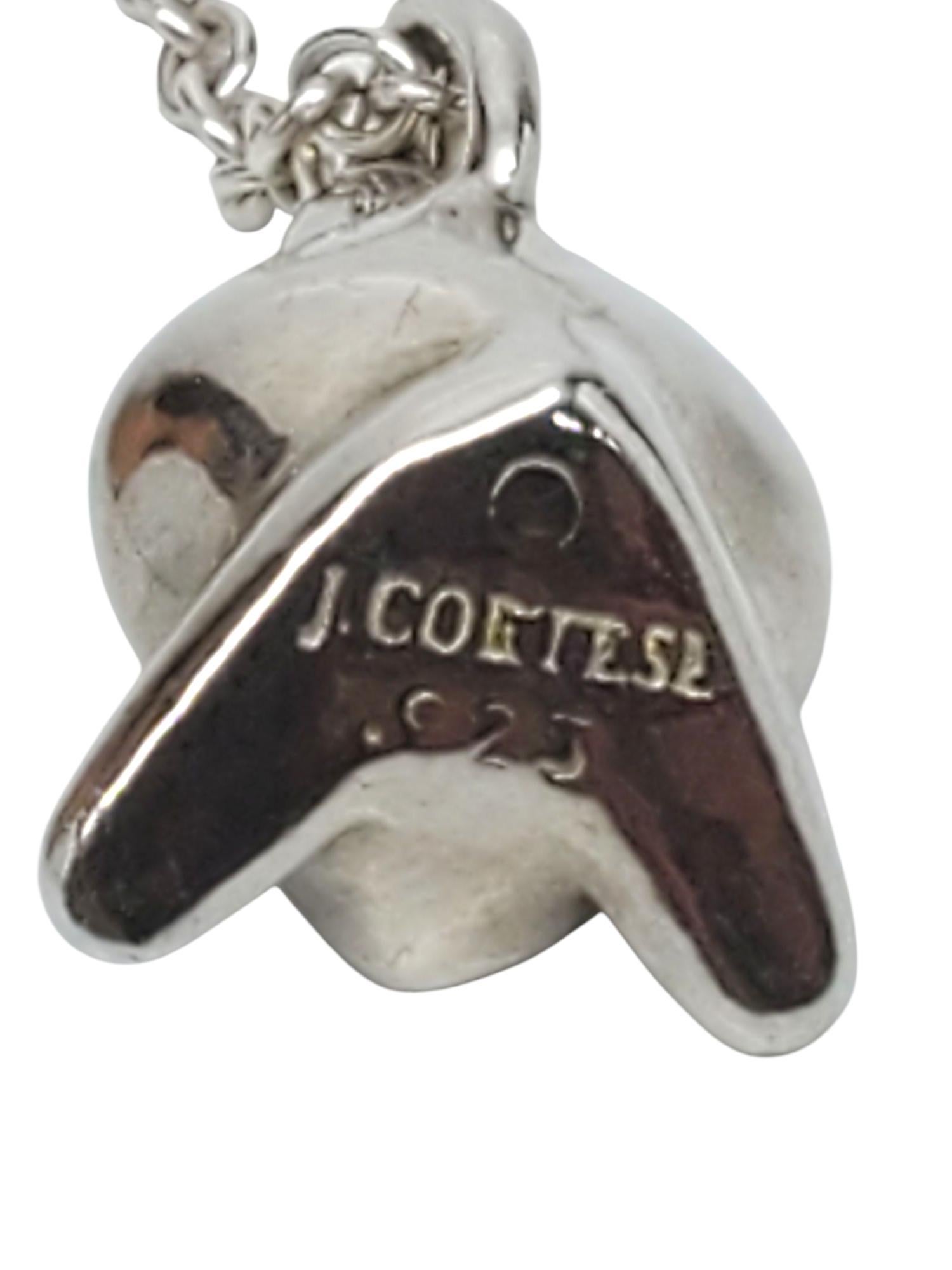 J. Cortese Collana con ciondolo a forma di figura Navajo in argento sterling #21613 in vendita 6