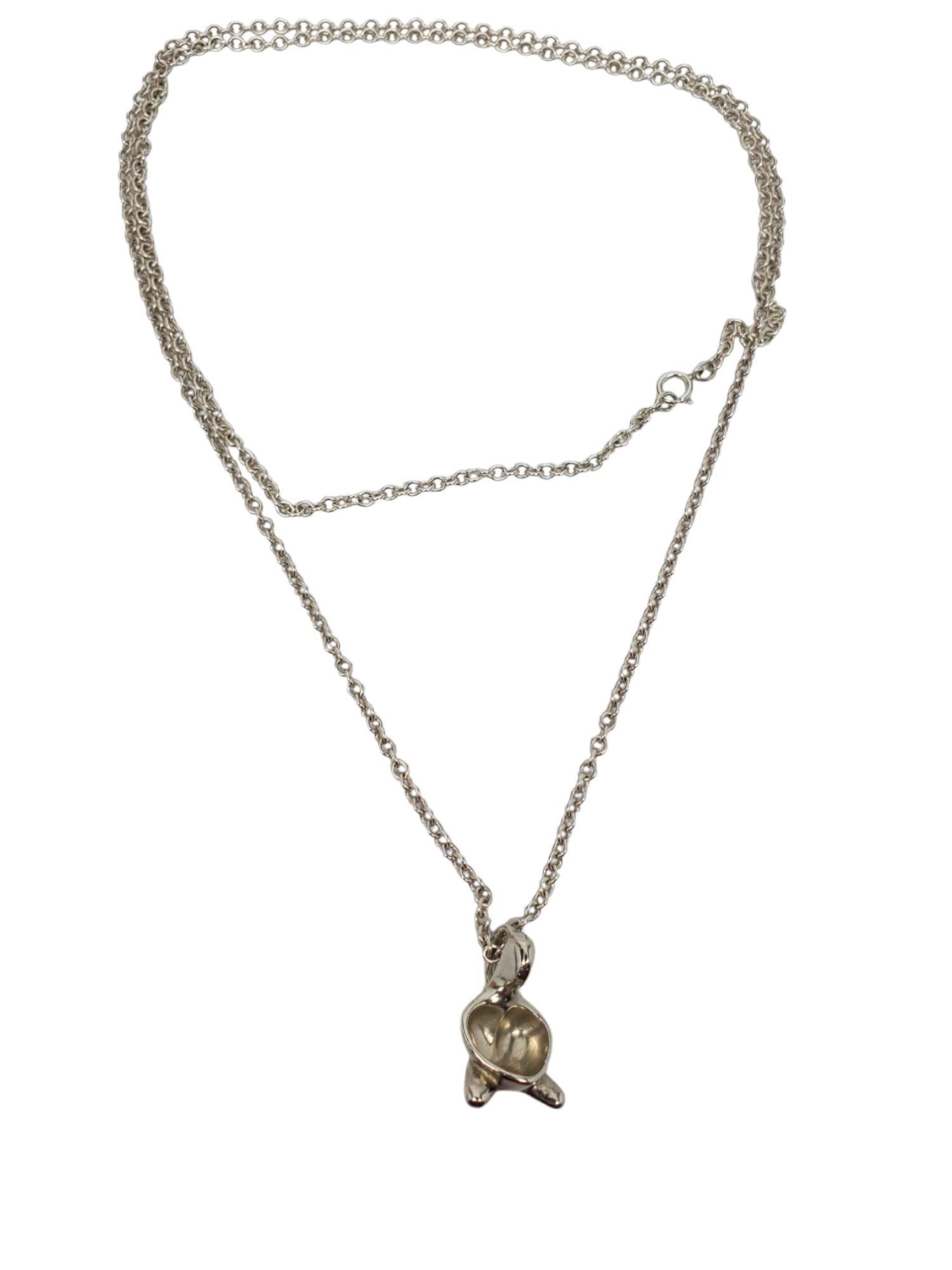 Donna J. Cortese Collana con ciondolo a forma di figura Navajo in argento sterling #21613 in vendita