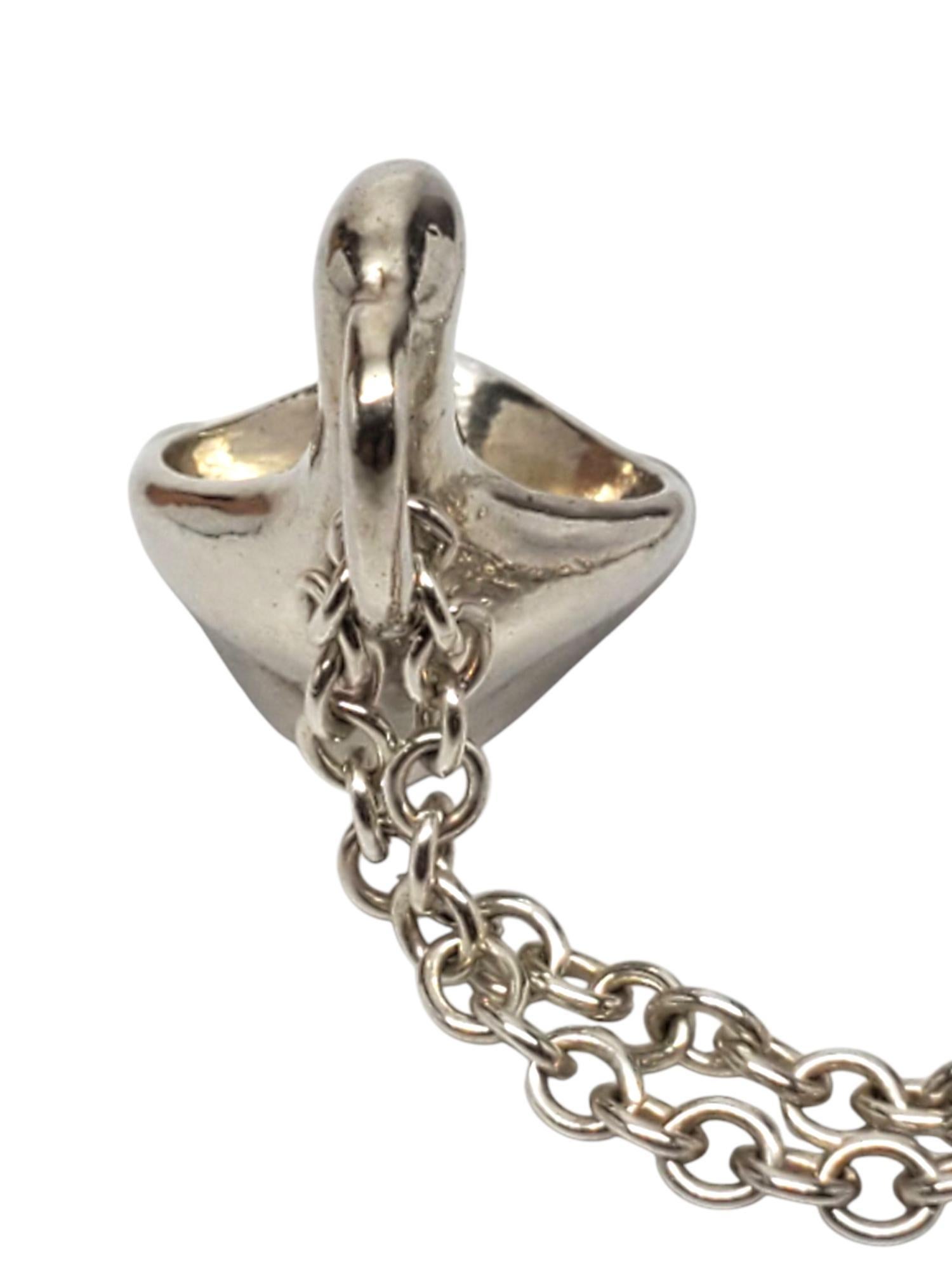 J. Cortese Collana con ciondolo a forma di figura Navajo in argento sterling #21613 in vendita 3