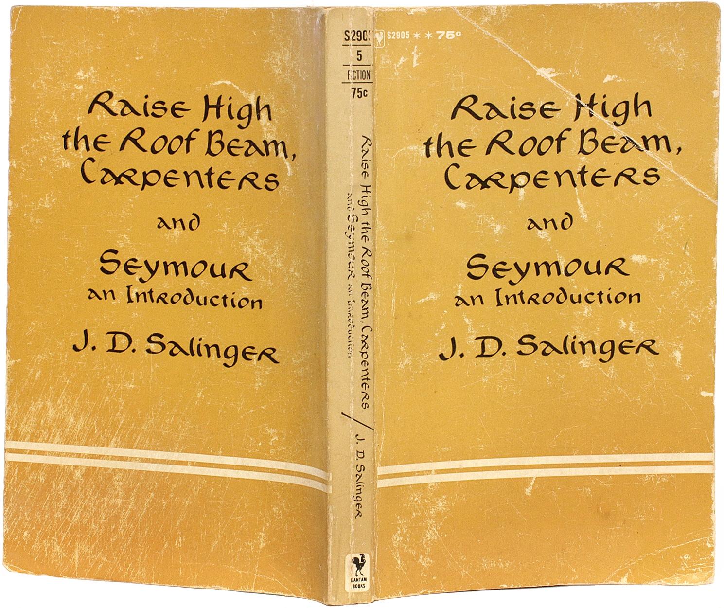 J. D. SALINGER, Raise High the Room Beam, Presentation Copy, 1965 In Good Condition In Hillsborough, NJ