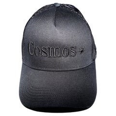 Hat Black Trucker Cosmos J Dauphin