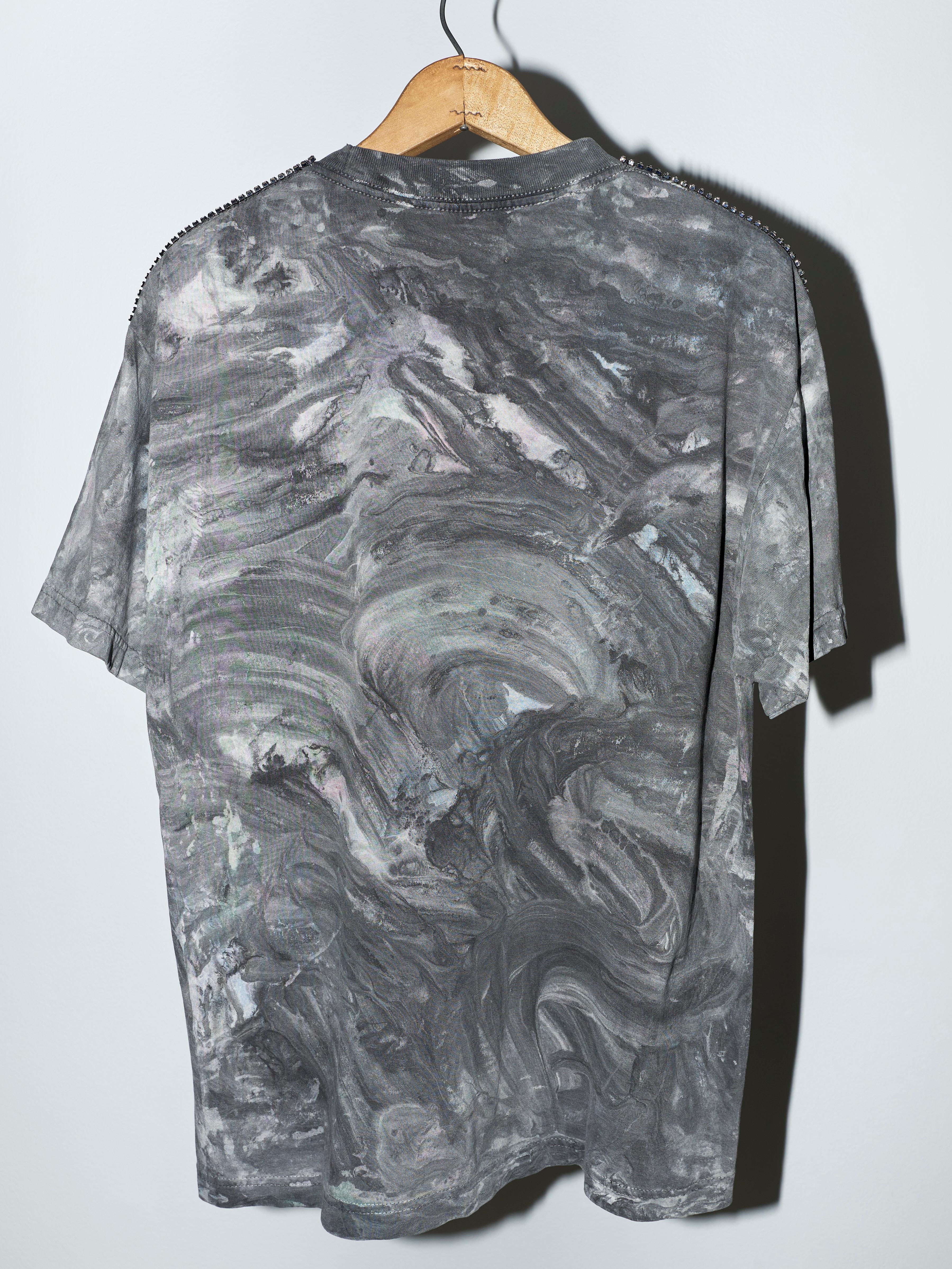grey marble t shirt