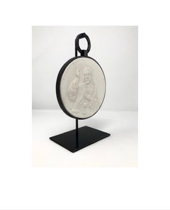 J. de Juanes Antique Bas Plaster Relief