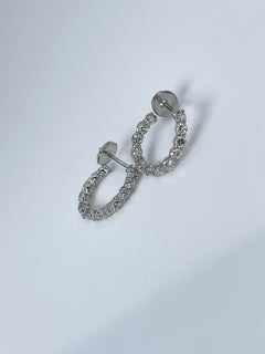 J Diamond Earrings Hoops Diamond Earrings Studs 2ct Diamond Studs Platinum Rare