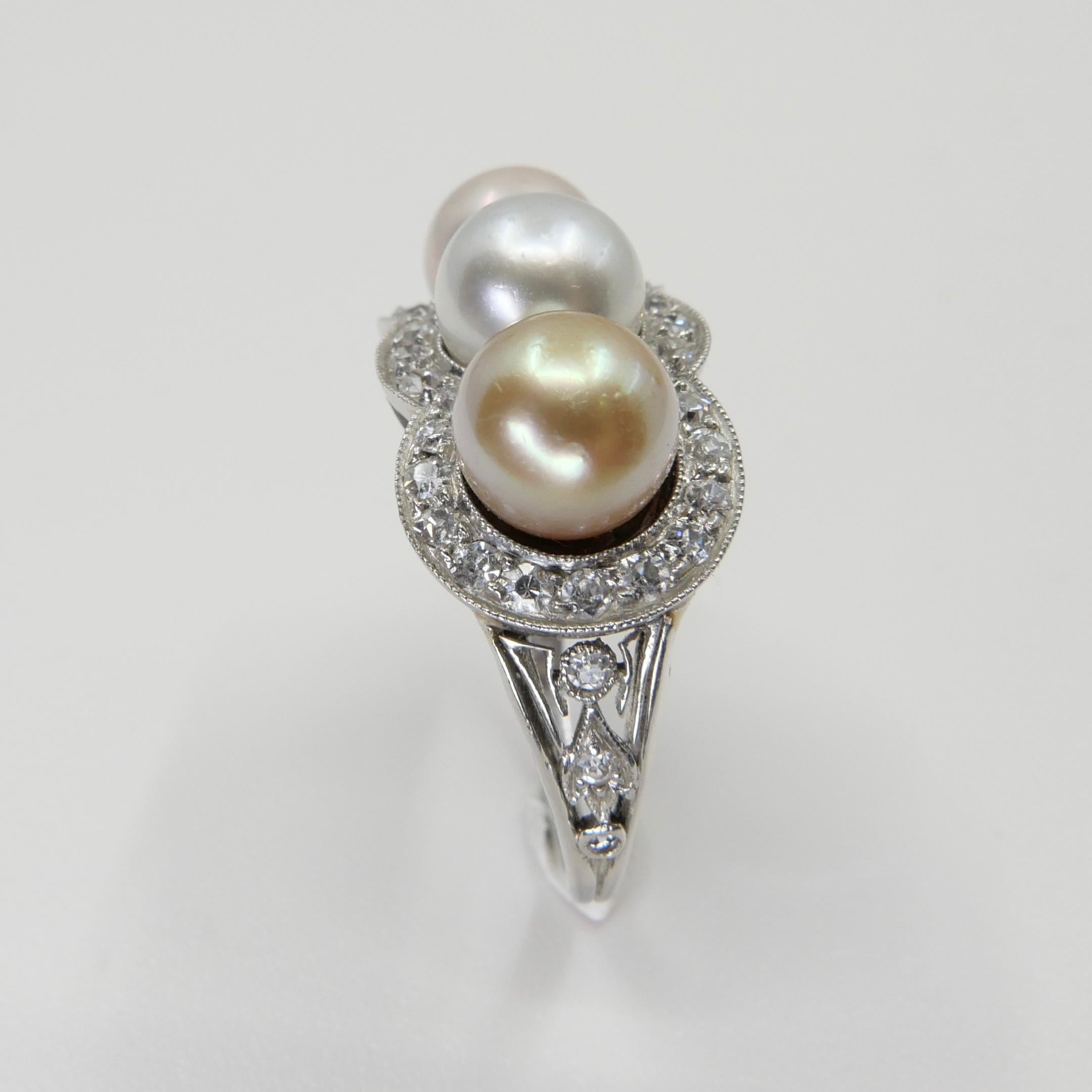 vintage avon pearl ring