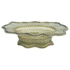 J. E. Caldwell & Co. Sterling Woven Basket, Special Order