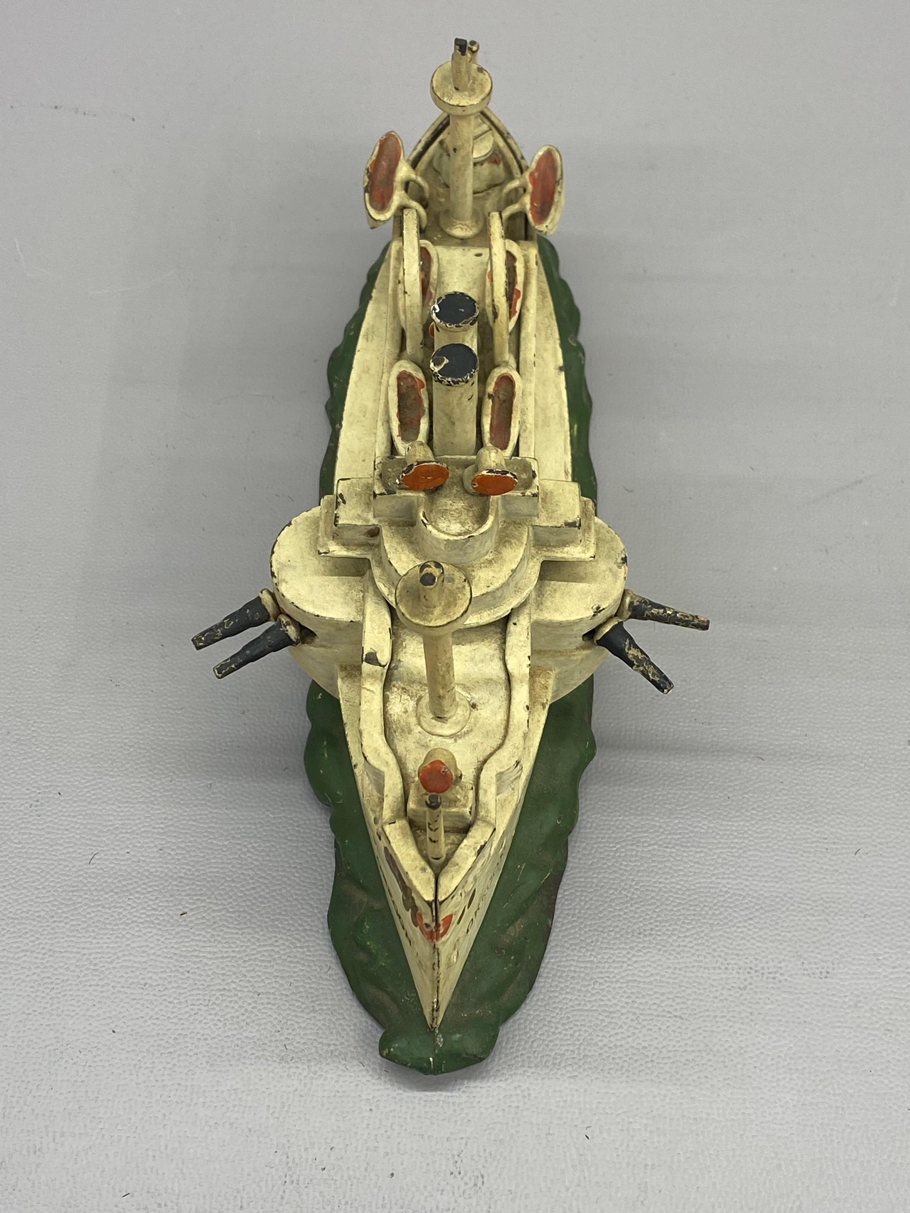 Cast J. & E. Stevens USS Oregon Battleship Still Bank