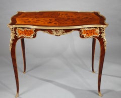 J.-E. Zwiener, Tisch im Stil Ludwigs XV., Frankreich, um 1890