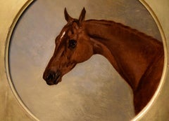 Oil Painting by Style J F Herring "Head of a Horse"