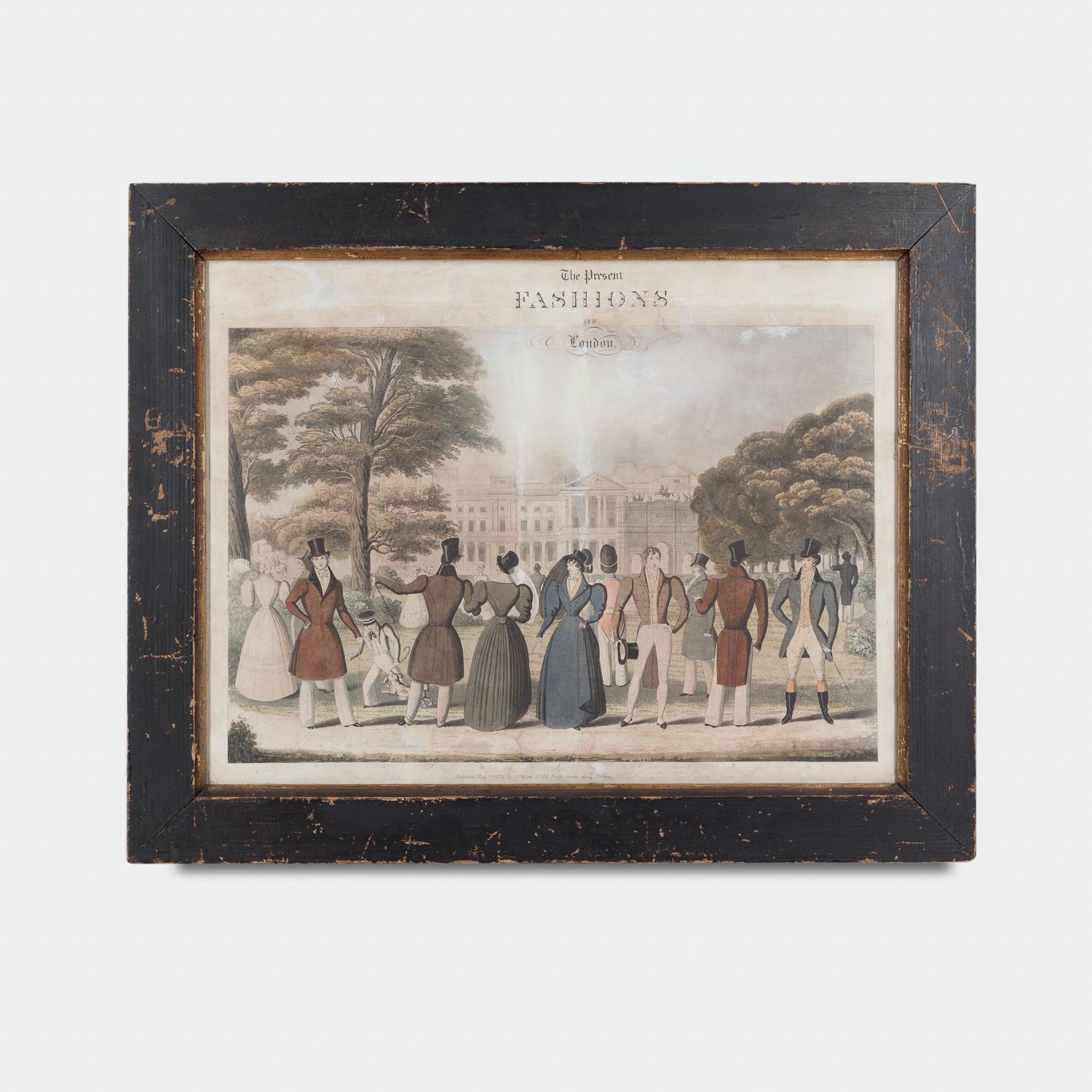 The Present Fashion of London by J. Findlay, circa 1829 For Sale 1