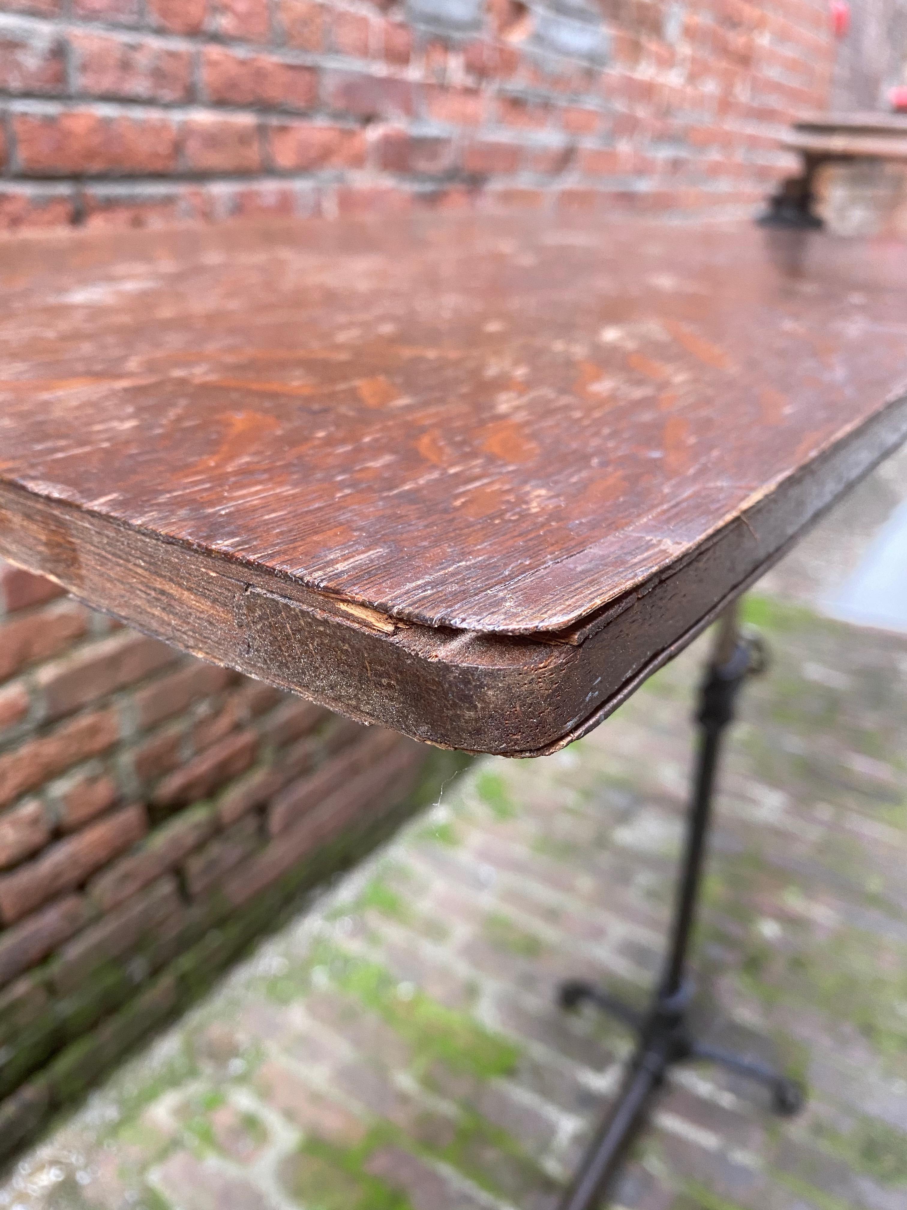 J. Foot & Son, London Iron and Oak Drafting Table 11
