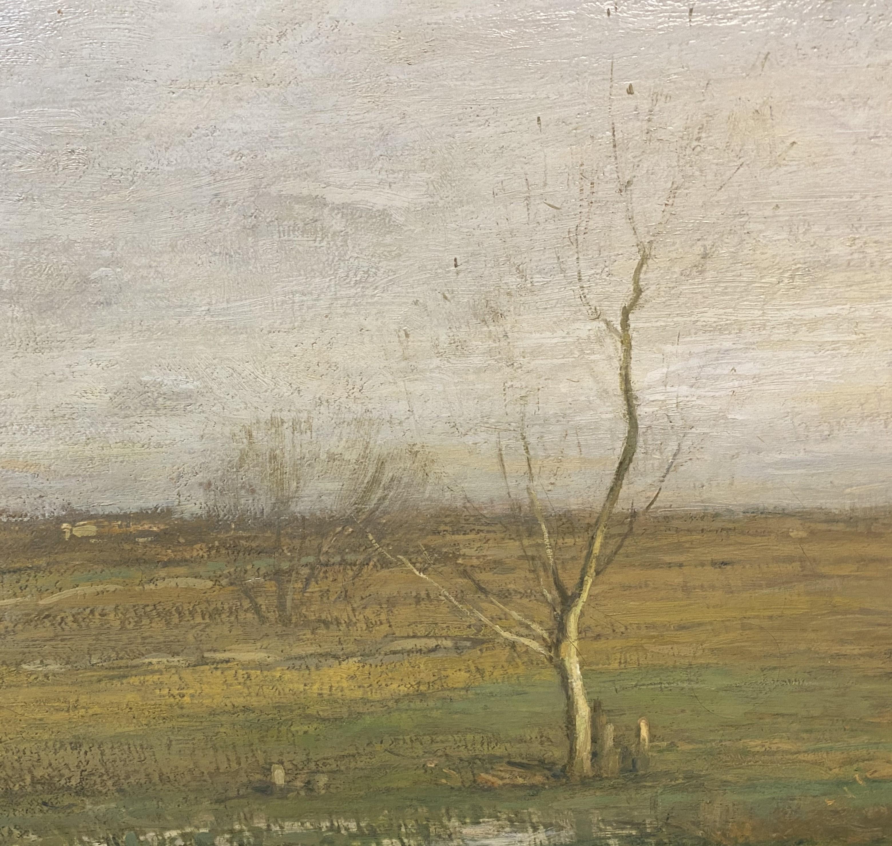 Tonalistische Landschaft (Tonalismus), Painting, von J. Francis Murphy