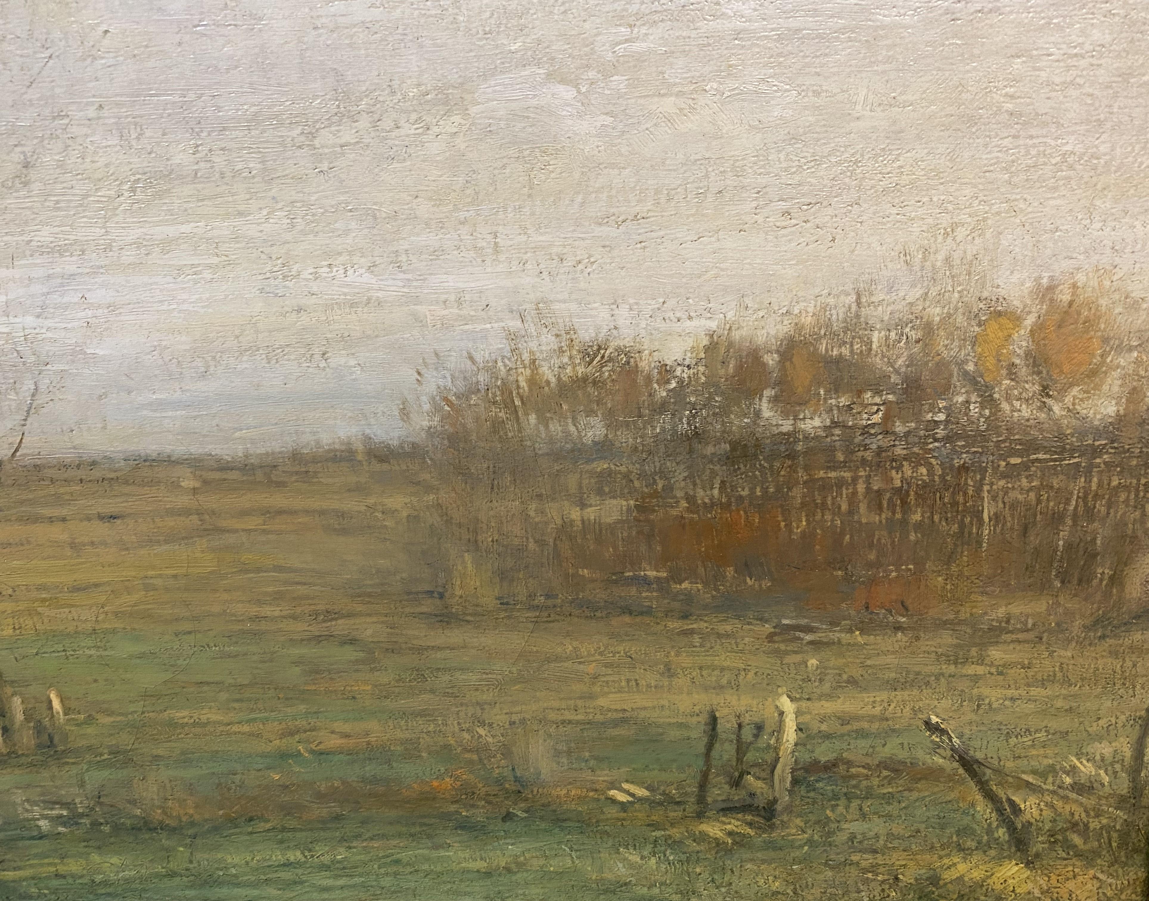 Tonalistische Landschaft (Braun), Landscape Painting, von J. Francis Murphy