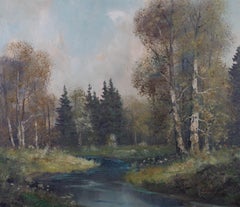 J. Fruhmesser (1929-1995) - 20th Century Oil, The Woodland River