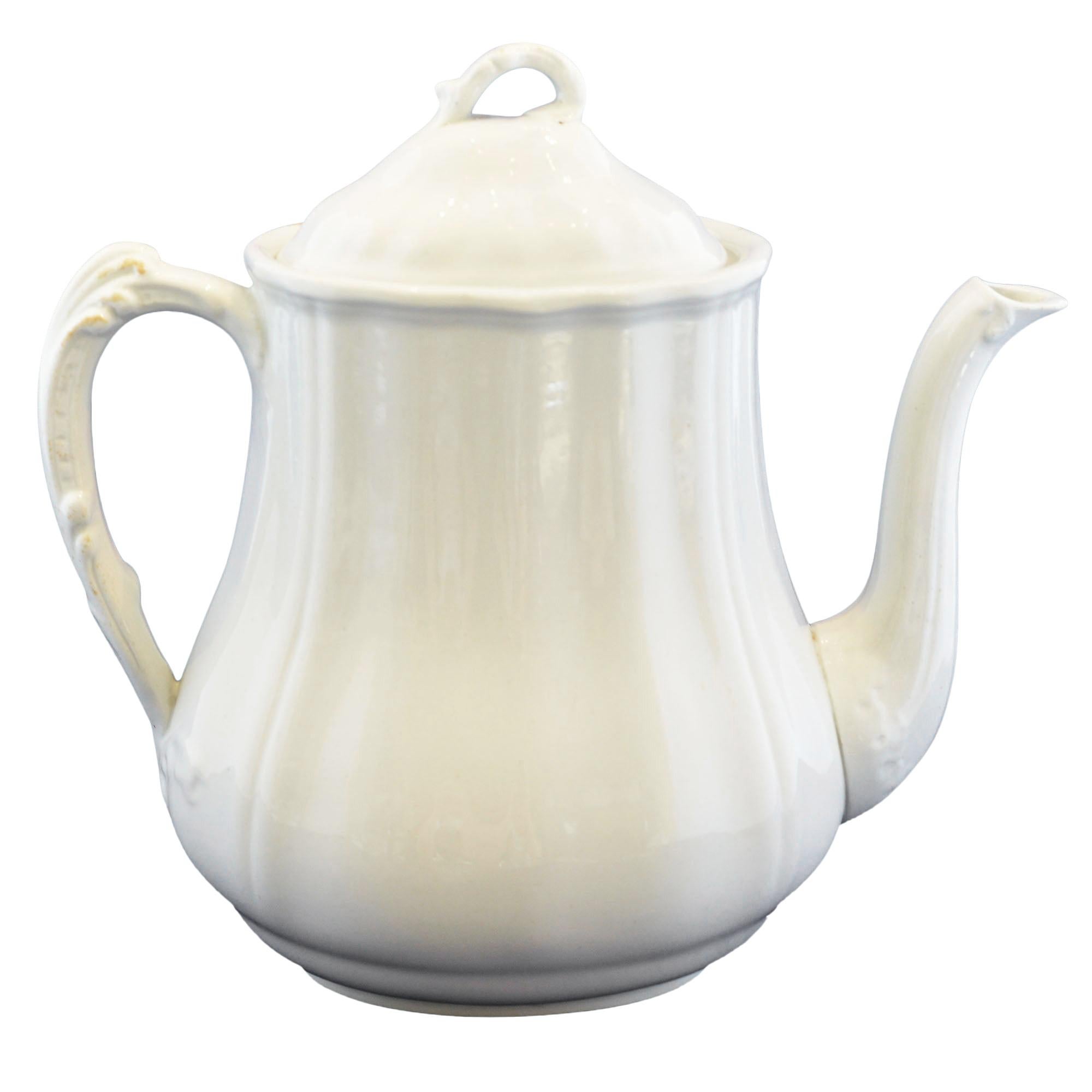 J & G Meakin English Ironstone Coffee Pot Teapot For Sale