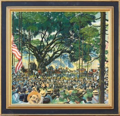 "The Sullivan-Kilrain Fight" Story Illustration