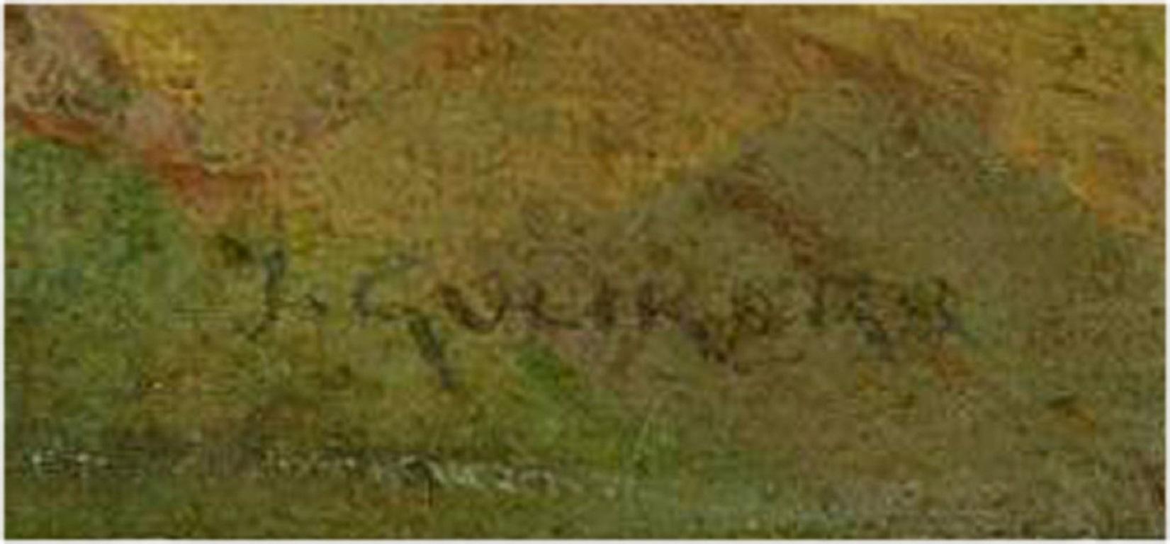 J. Gulikers - Olio olandese del primo Novecento, Amleto tirolese in vendita 3