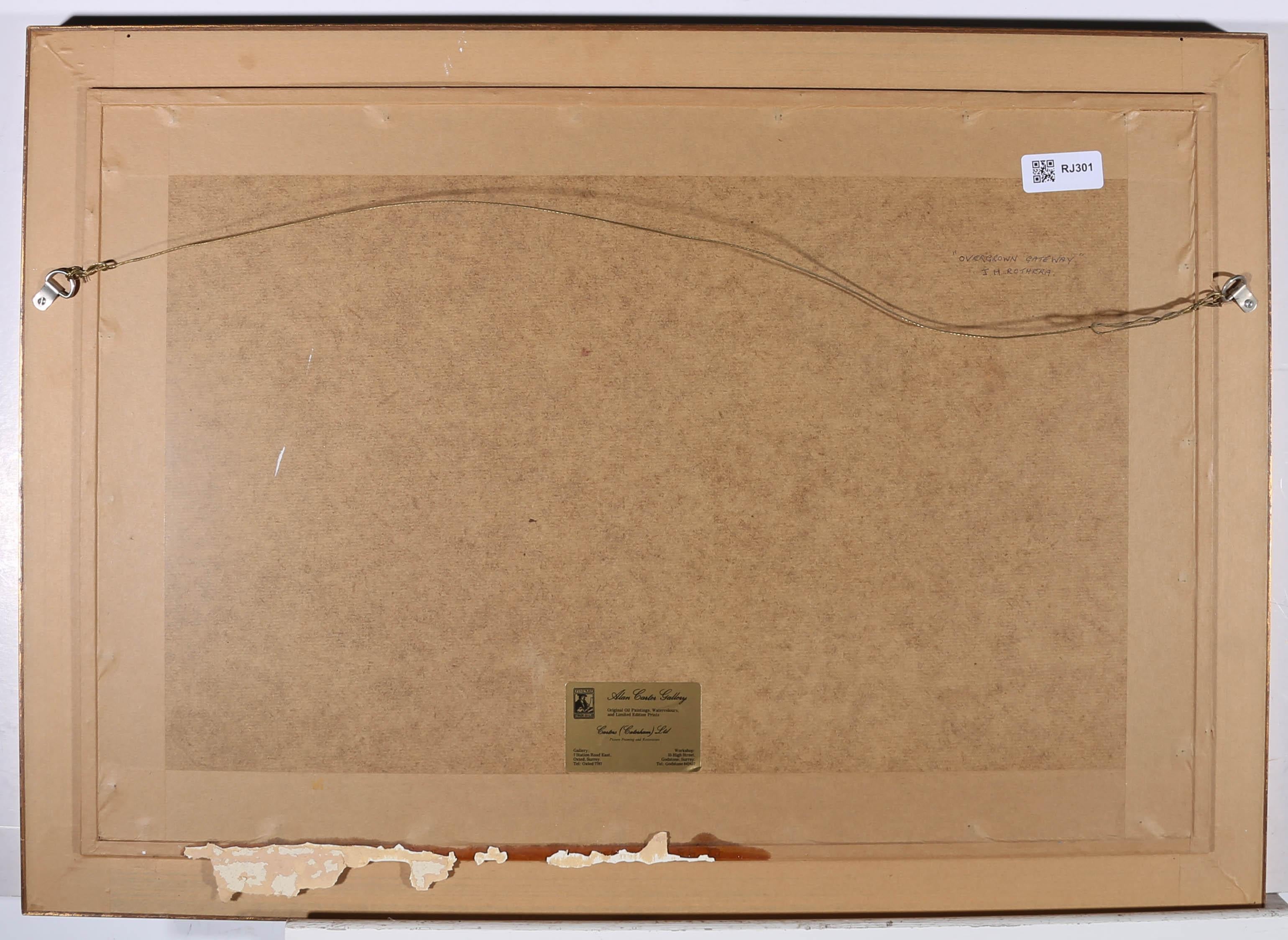 J. H. Rothera - 1972 Huile, Gateway surplombant 3