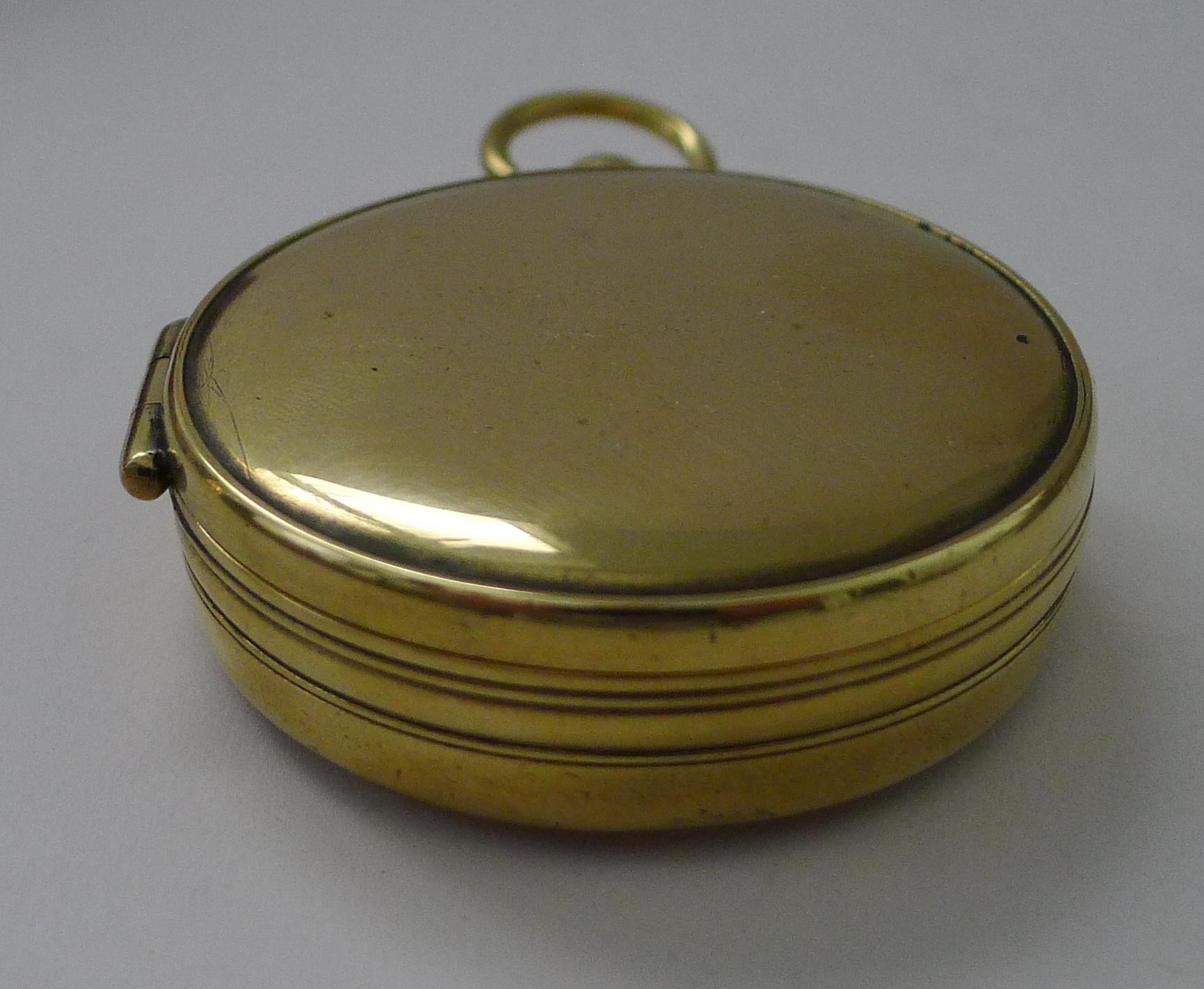 Late Victorian J. H. Steward Pocket Military Compass c.1890