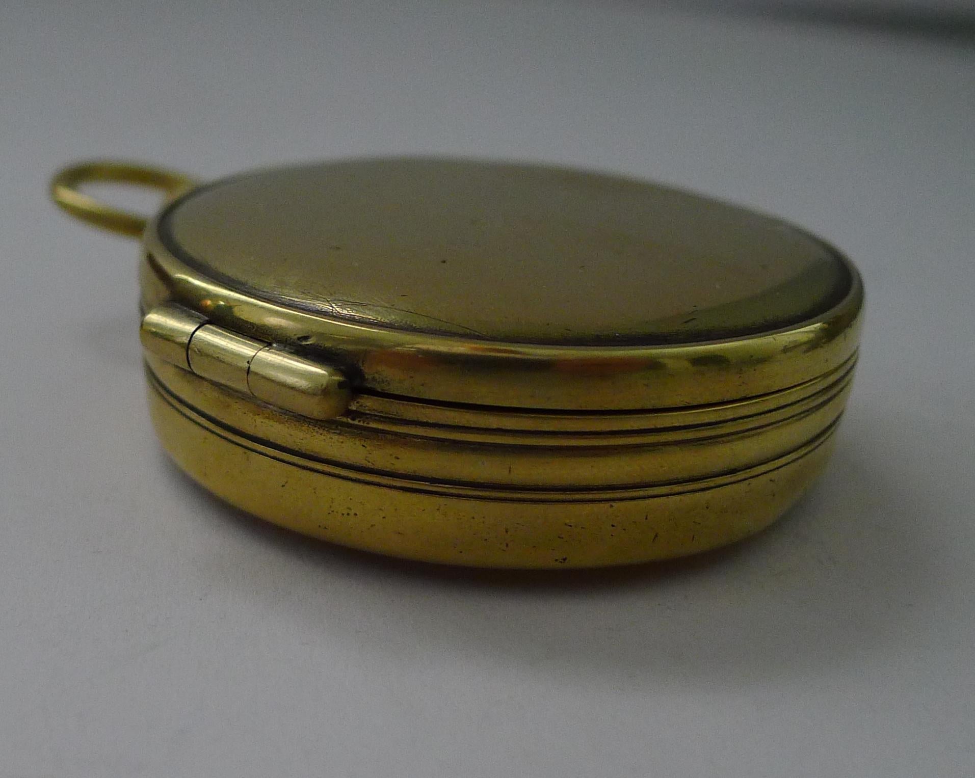 British J. H. Steward Pocket Military Compass c.1890